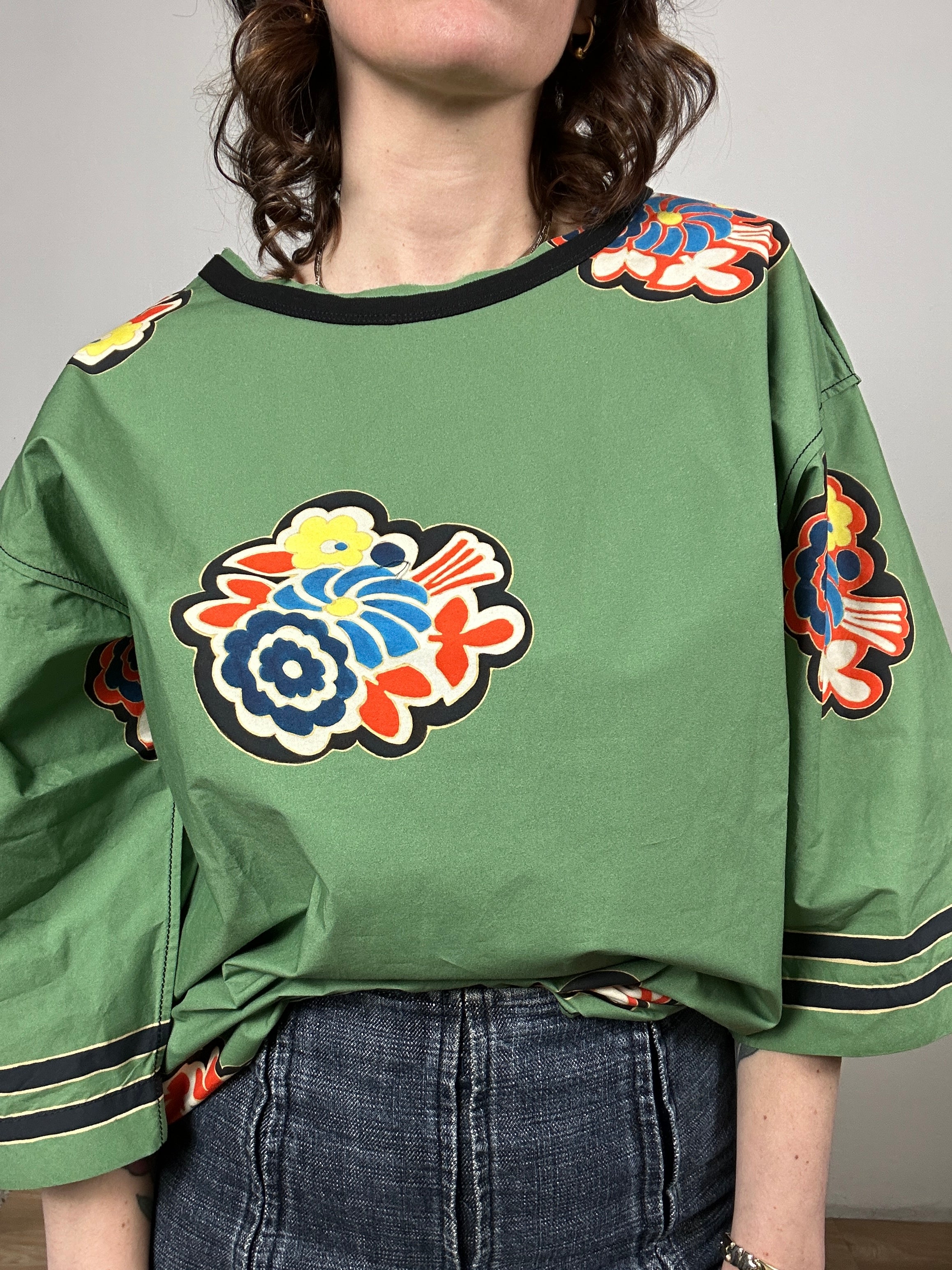 Kimono Serafini shirt