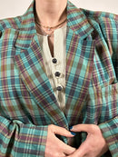 The tartan Valentino blazer