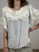 Top pizzo vintage 