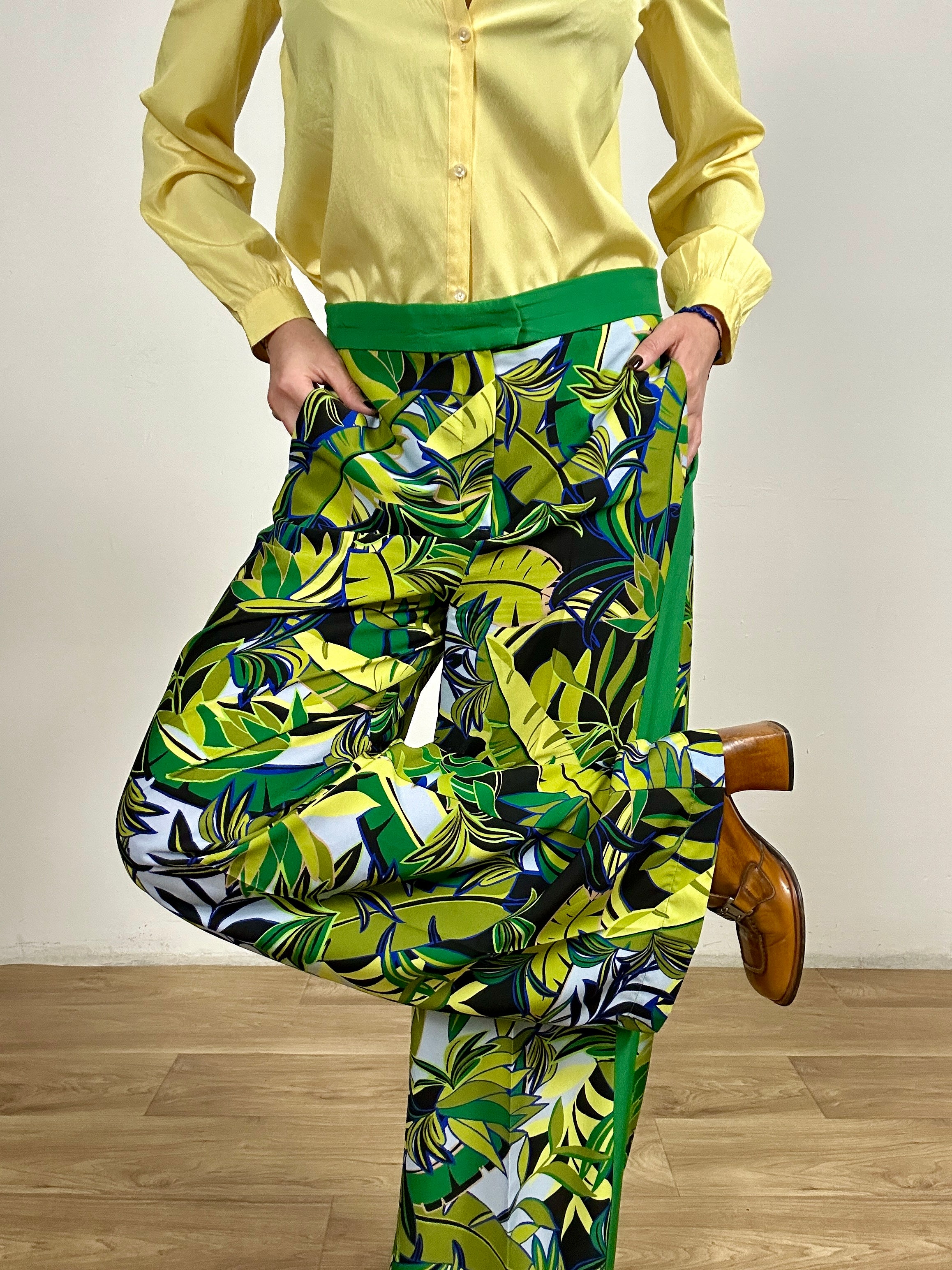 Jungle pantalone I BLUES