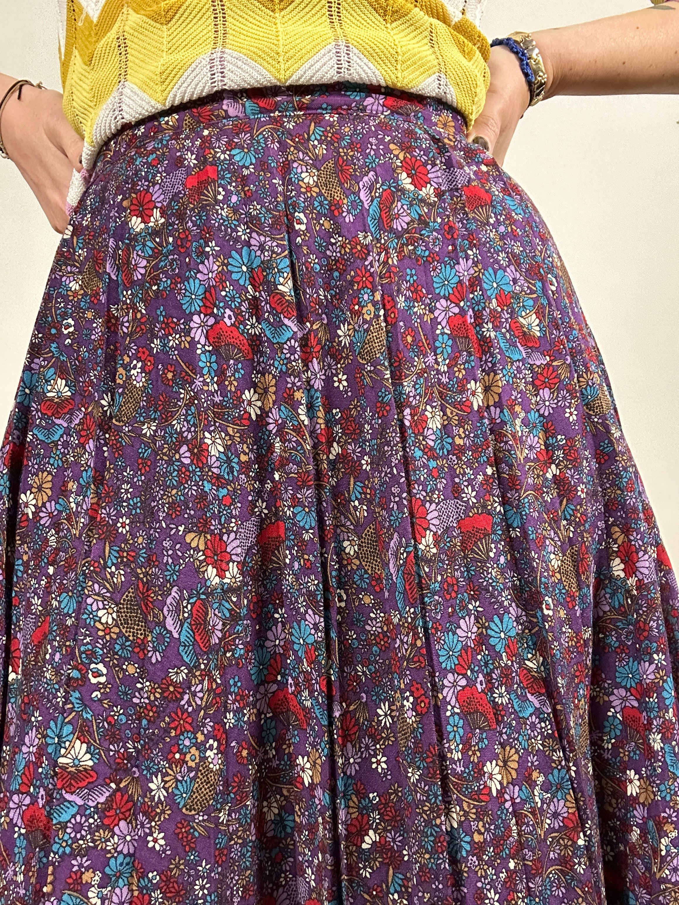 Ruota Violetta skirt