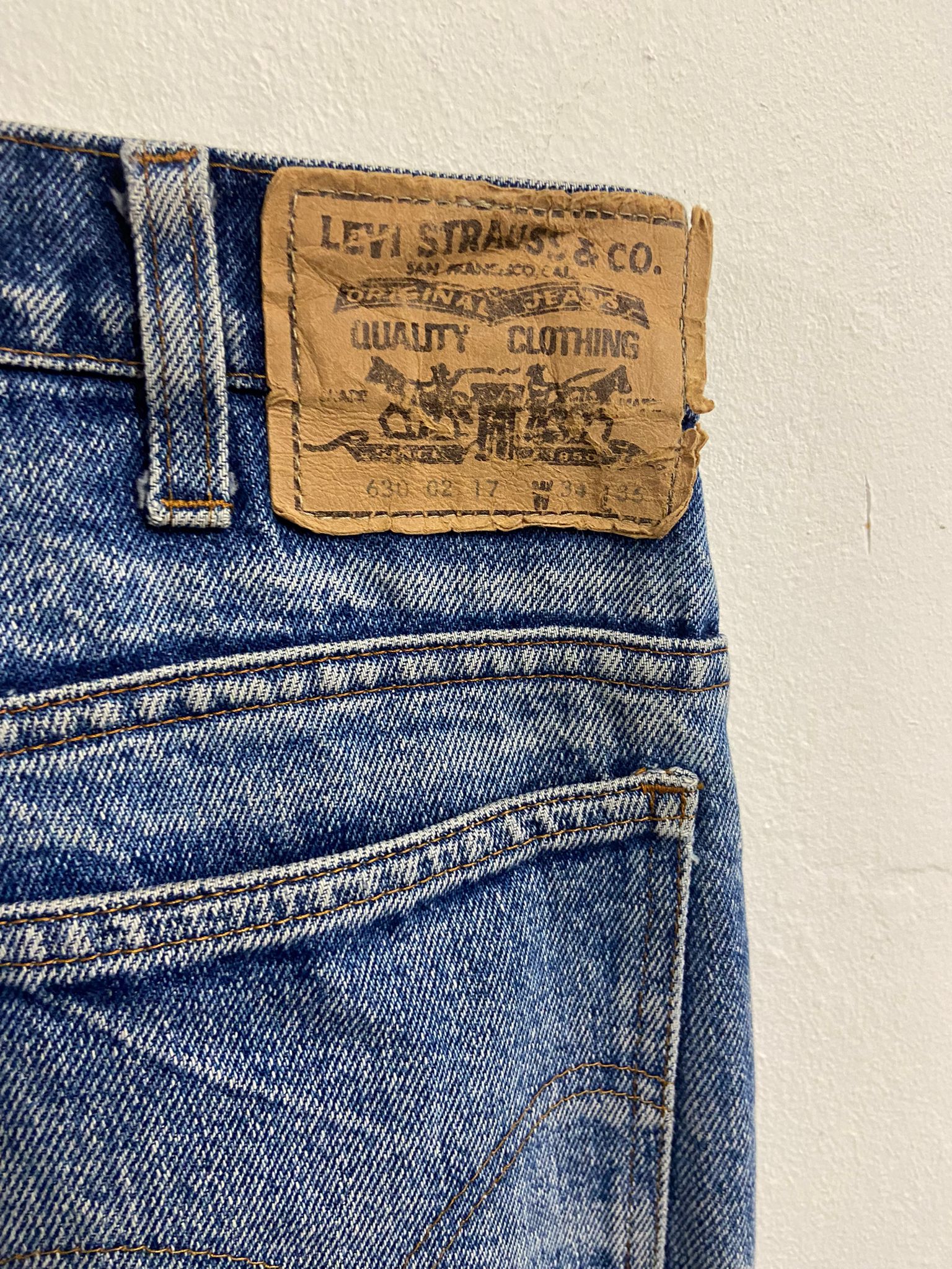 Orange Tab Levi's Jeans