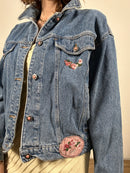 Rosa flowers jacket