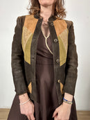 Giacca vintage in renna 