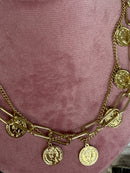 Rich necklace gold