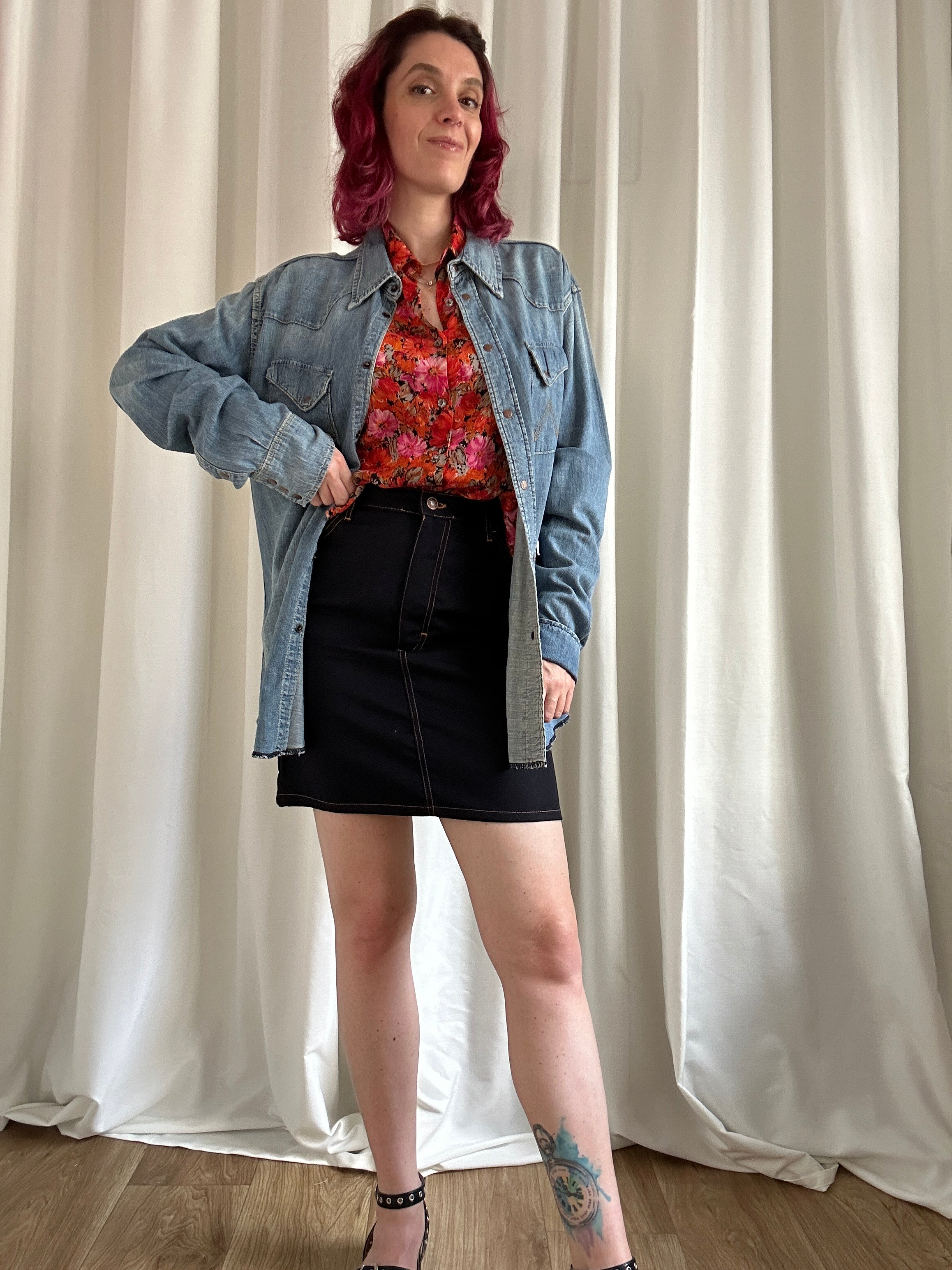 JeansNonJeans skirt