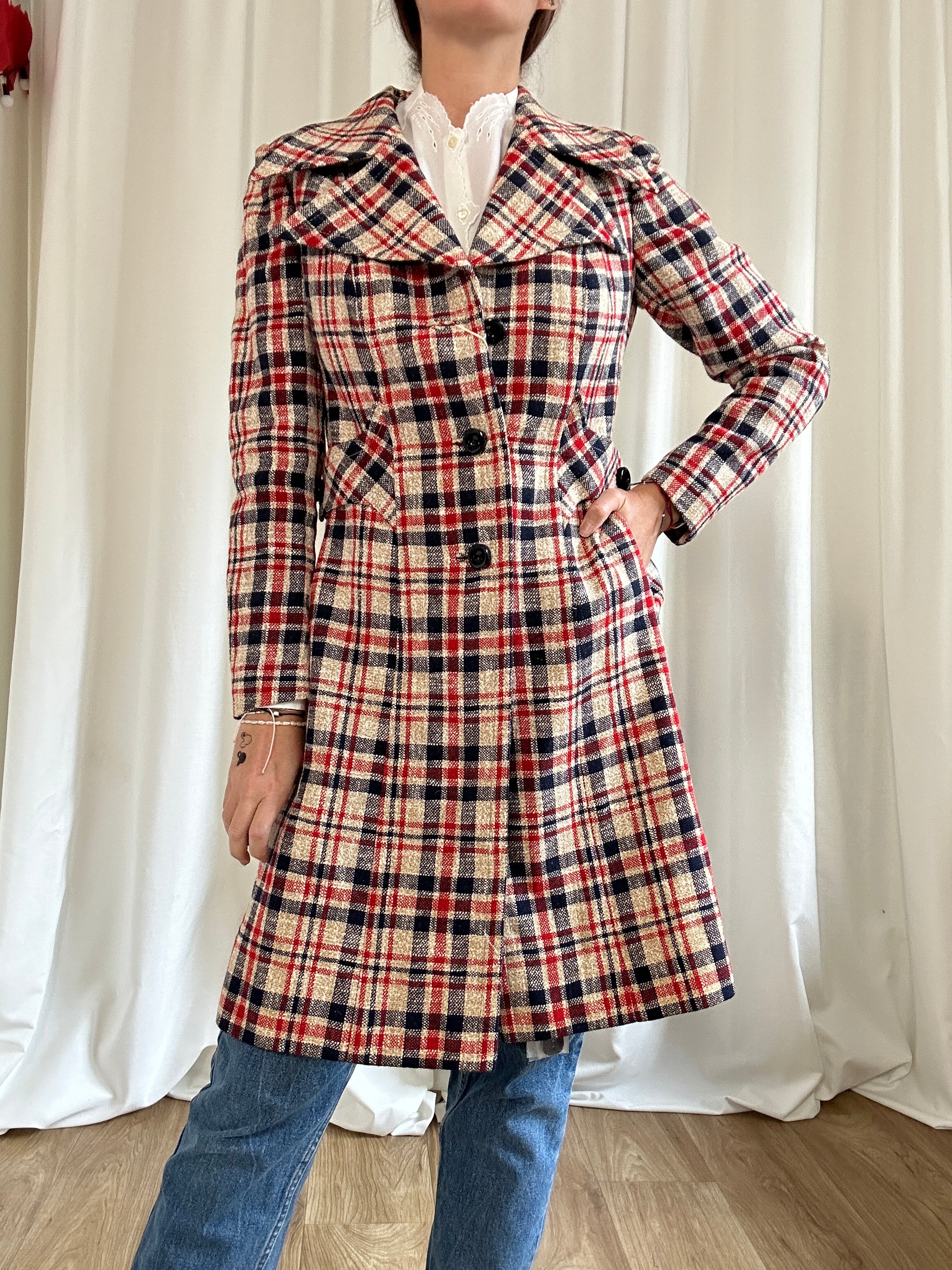 Bello vero tartan coat