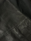 Nappa leather coat