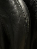 Nappa leather coat