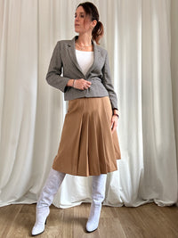 Camel chic skirt