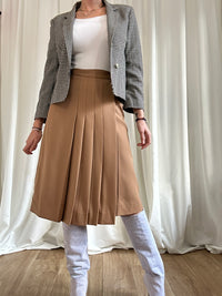 Camel chic skirt