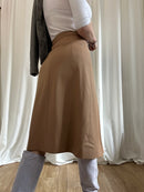 Camel chic skirt