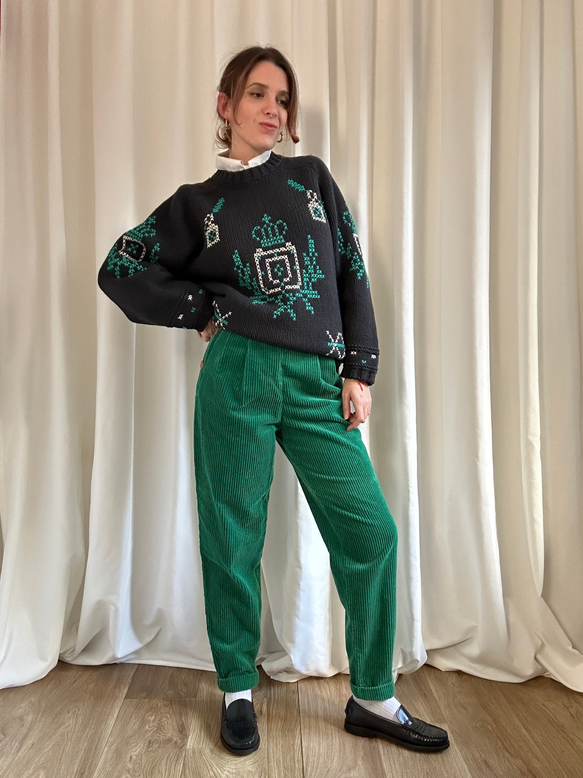 Verdissimi 80s pants