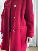 Lipstick red coat