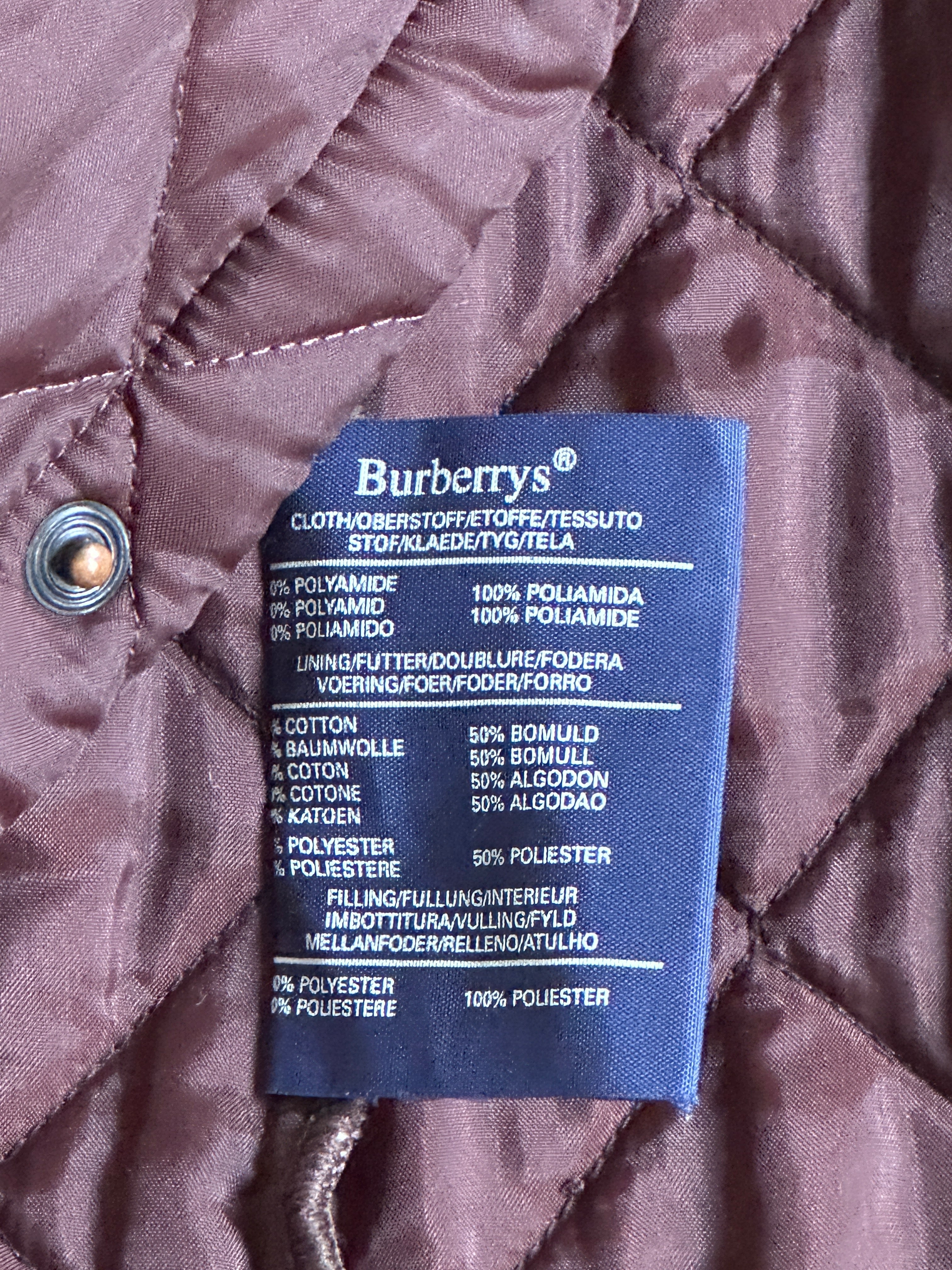 Burberry choco jacket