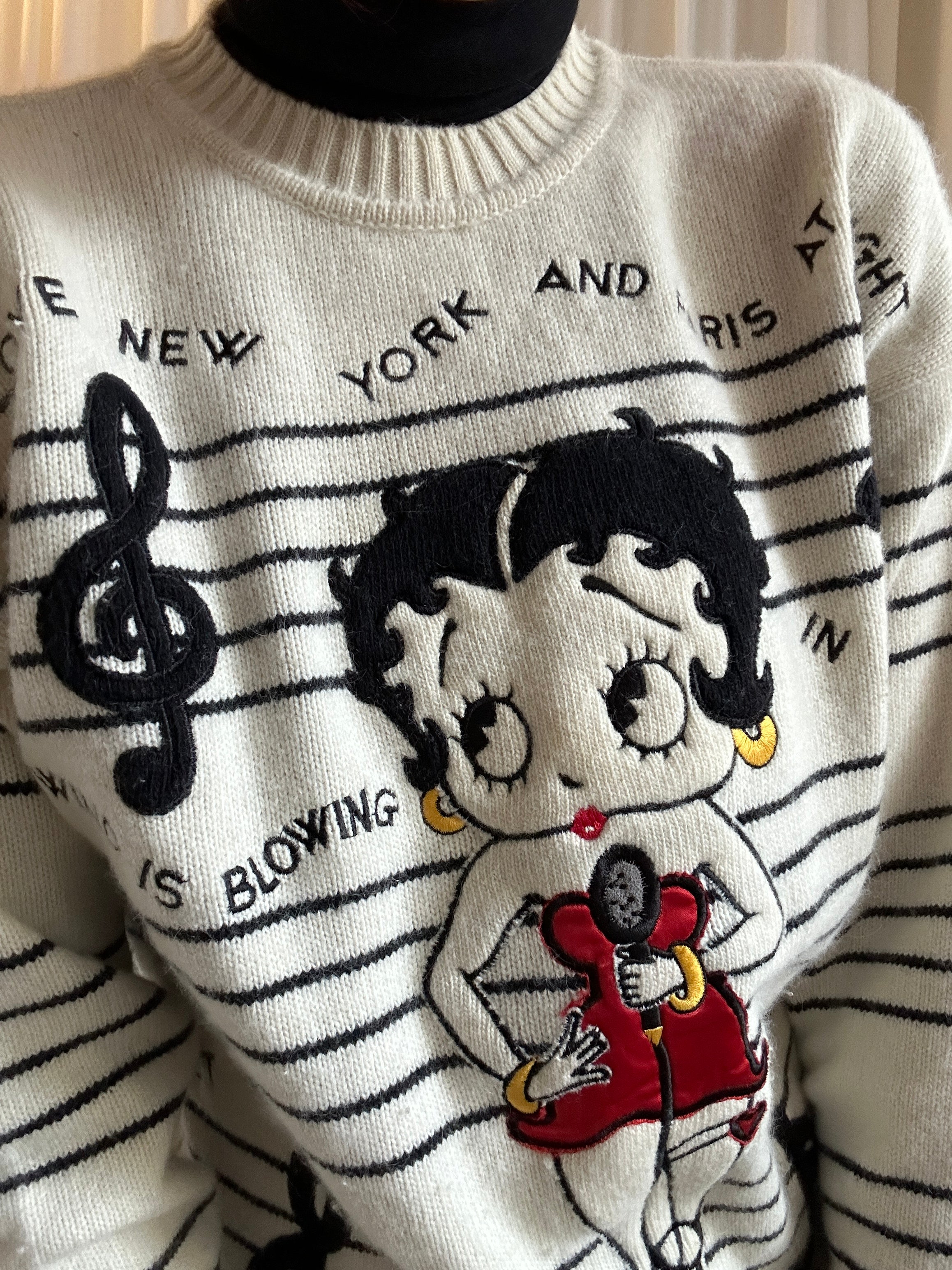 Boop BettyBoop sweater