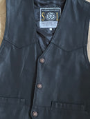 Finks leather gilet