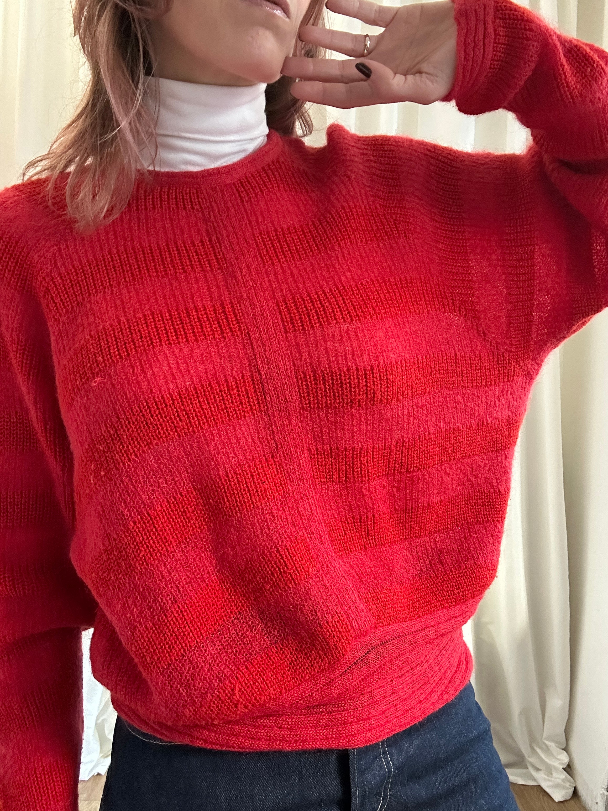 Quasi rosso sweater