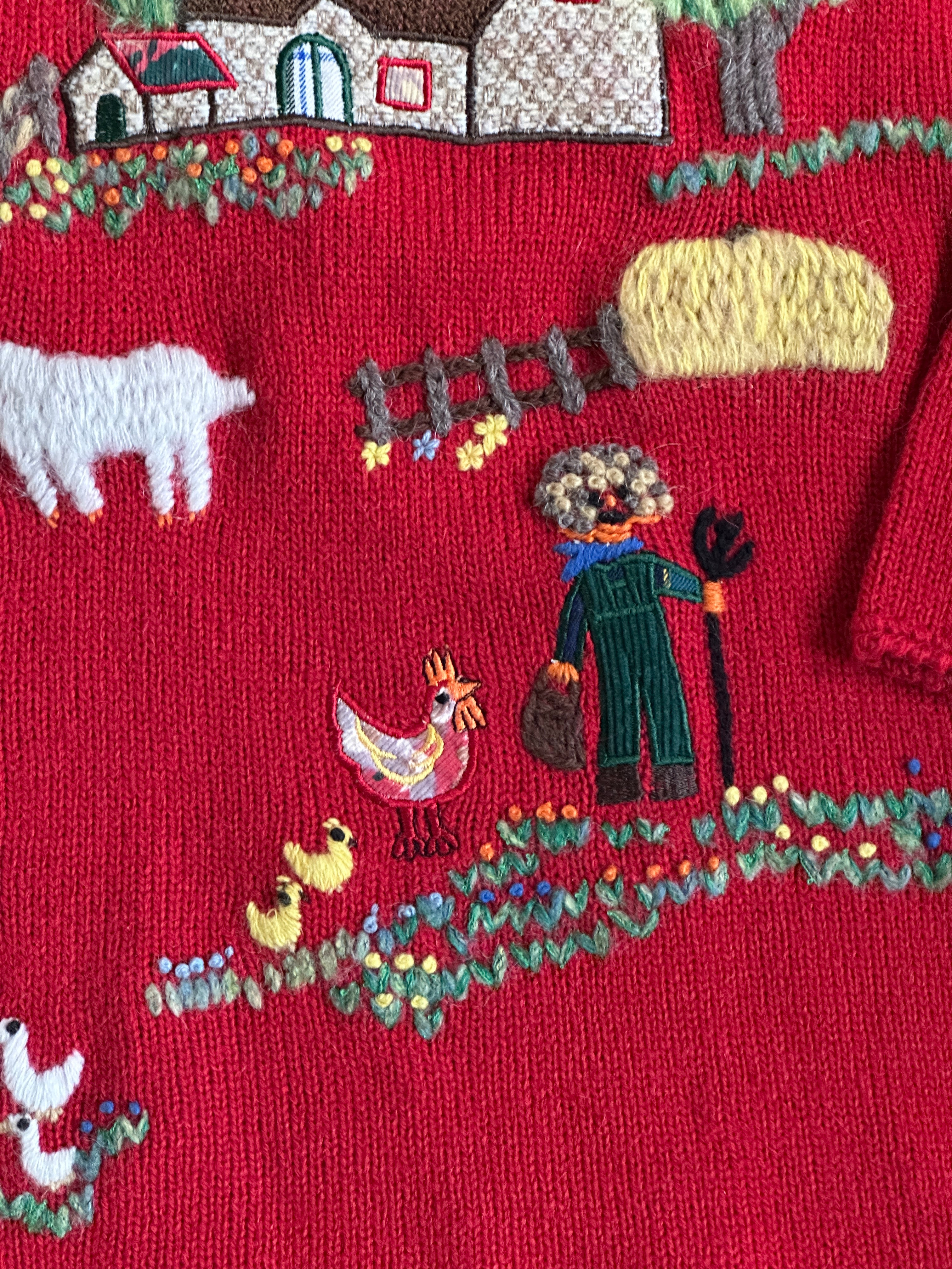 Sweet farm sweater