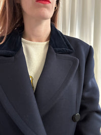Moschino blue coat