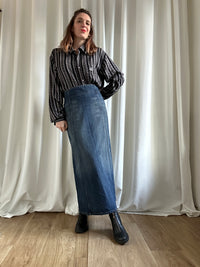 Benetton Jeans Skirt