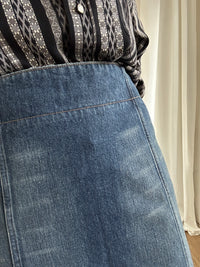 Benetton Jeans Skirt