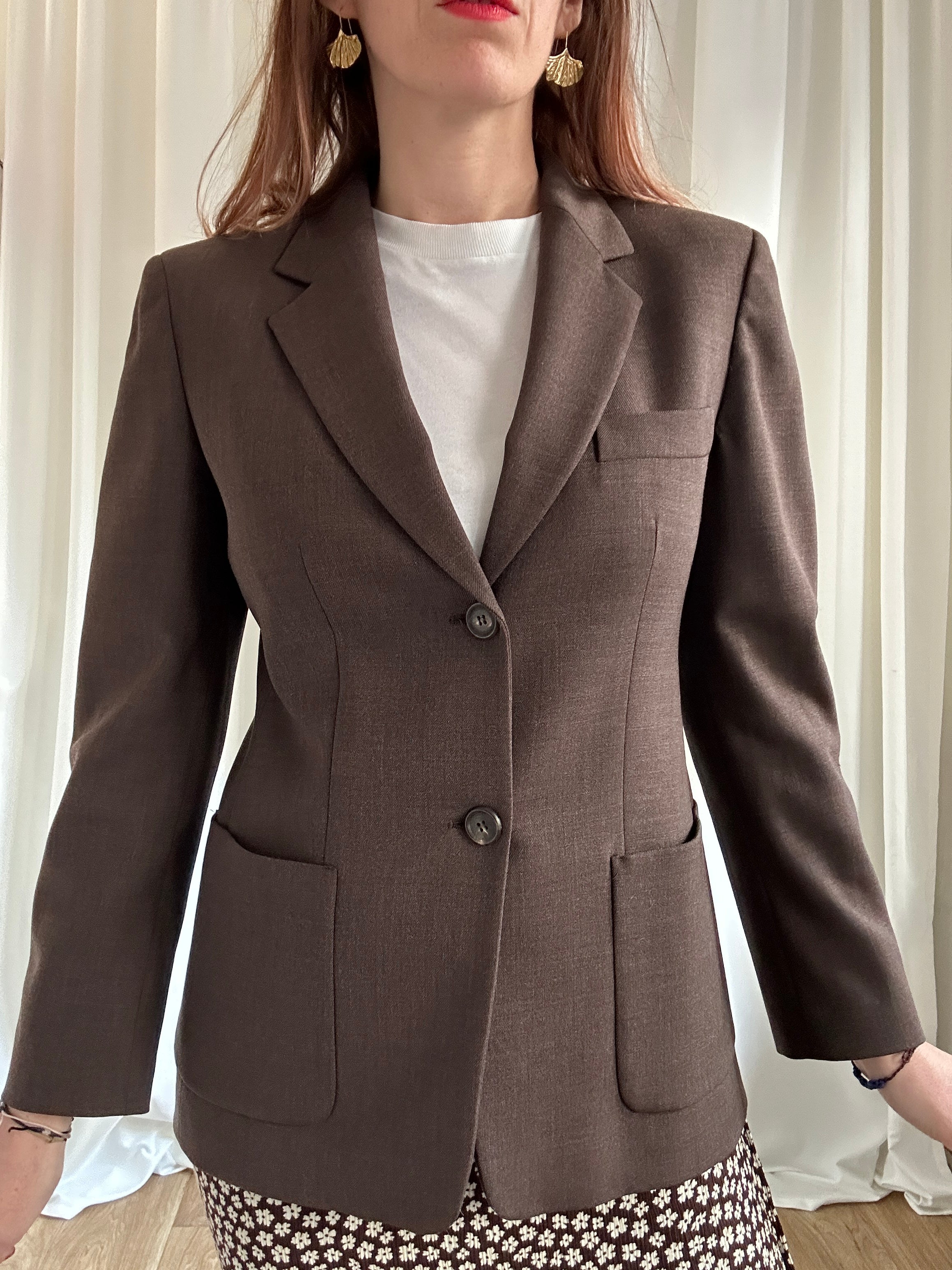 Max Mara Tortora Blazer