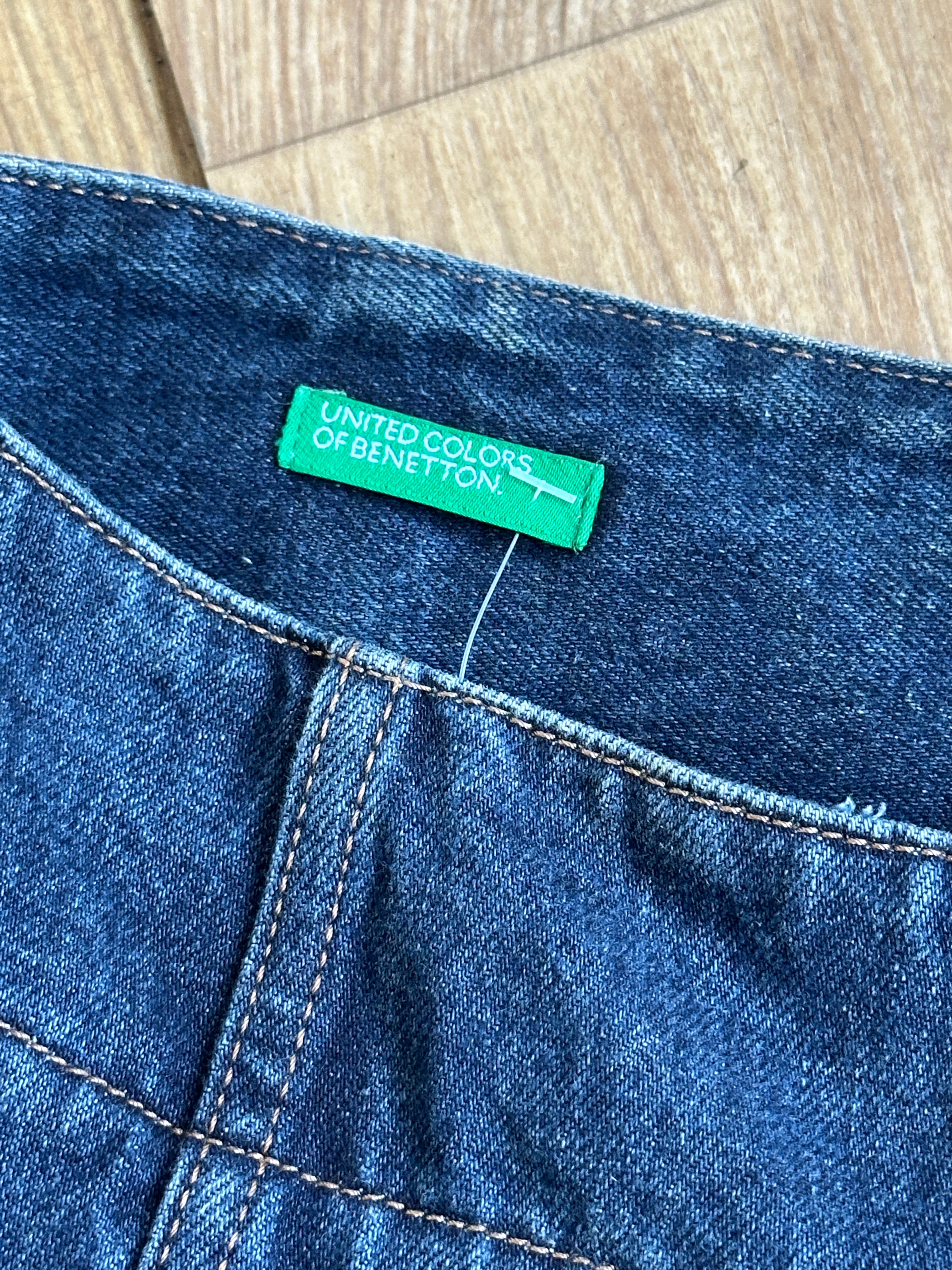 Benetton Jeans Skirt
