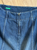 Benetton Jeans Skirt