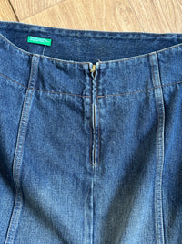 Benetton Jeans Skirt