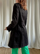 Moschino Nero Trench