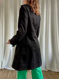 Moschino Nero Trench