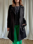 Moschino Nero Trench