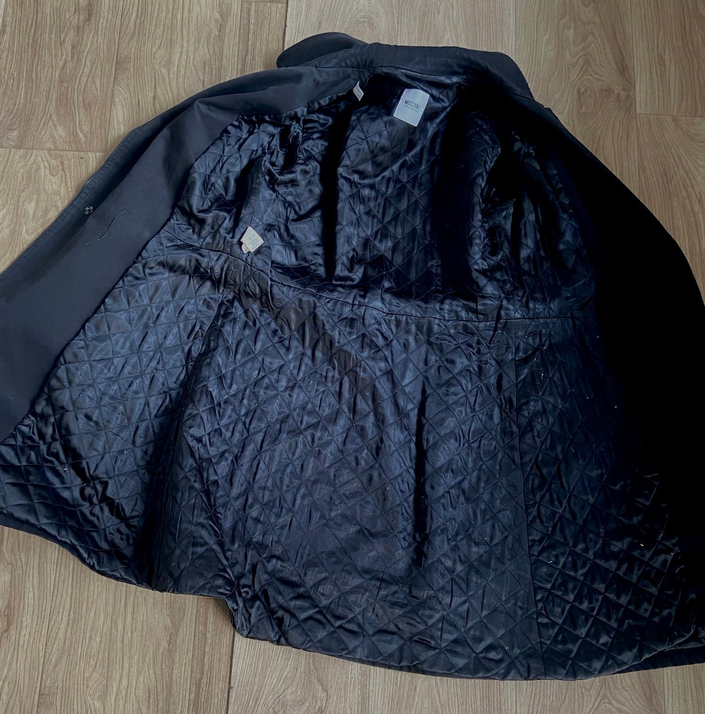 Moschino Nero Trench