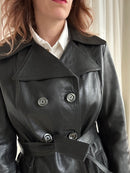 Morpheus Leather Trench