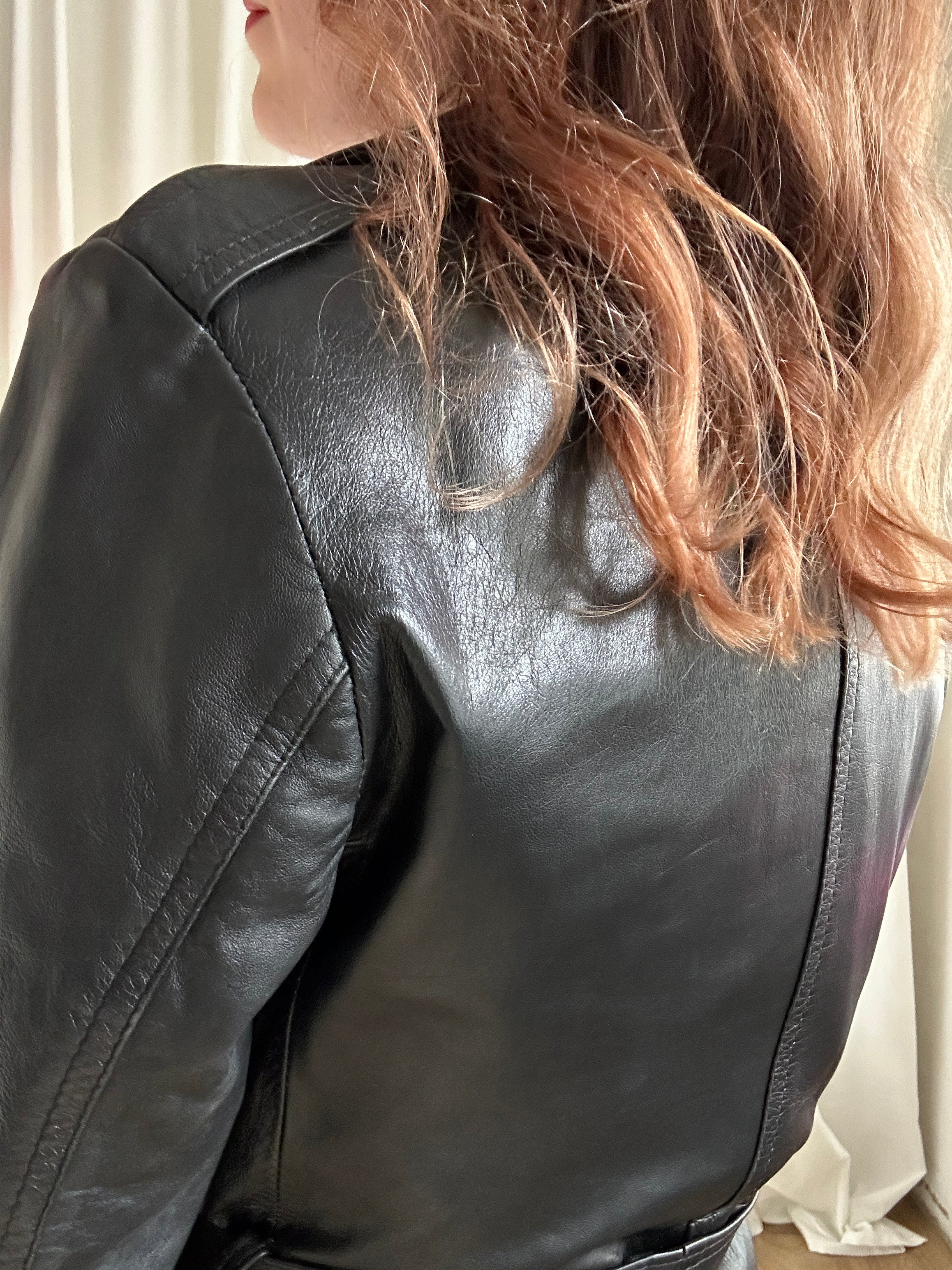 Morpheus Leather Trench