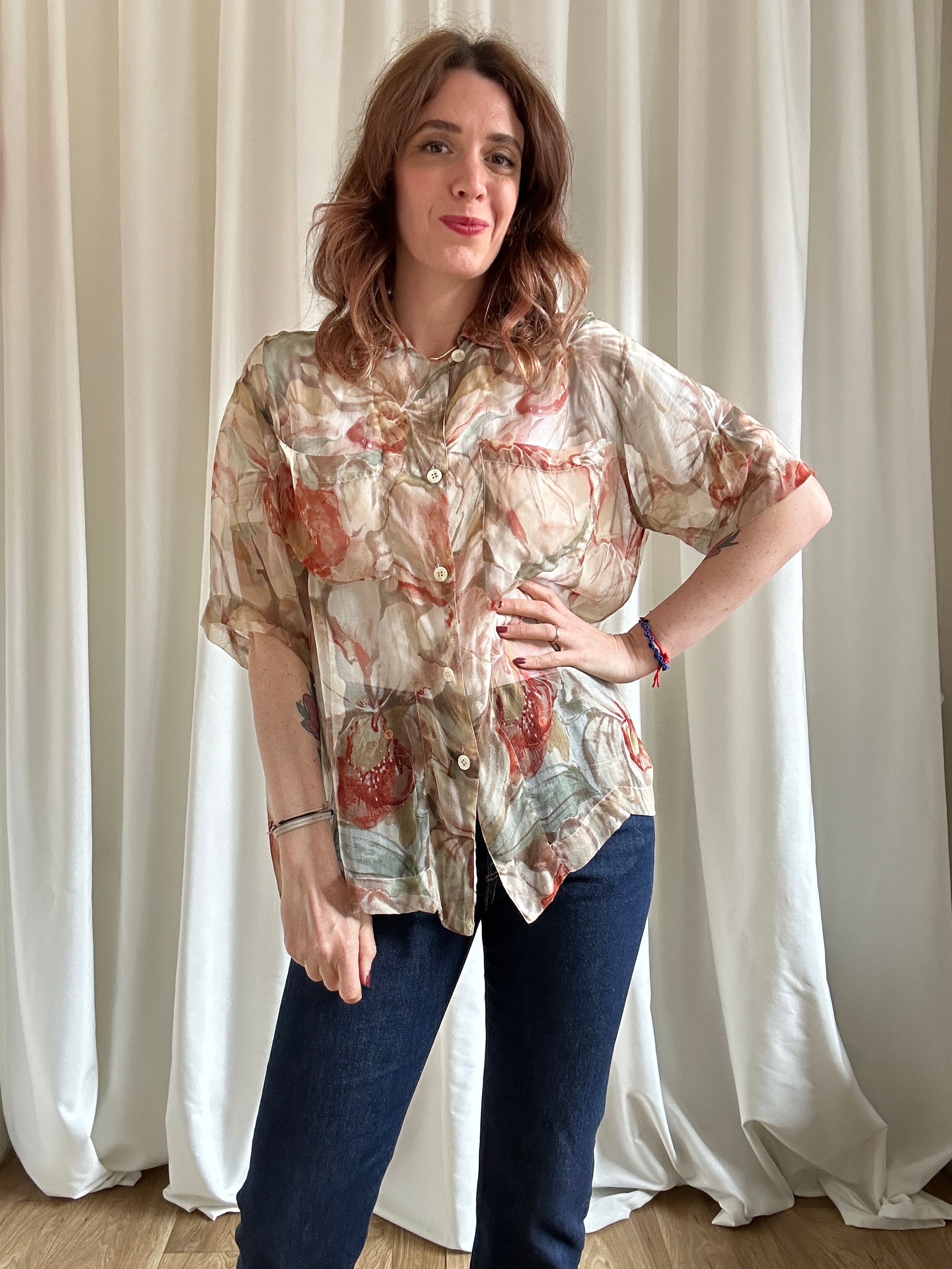 Aspesi Flowers Shirt
