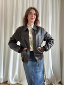 Bomber Leather Jacket