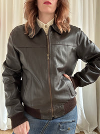 Bomber Leather Jacket