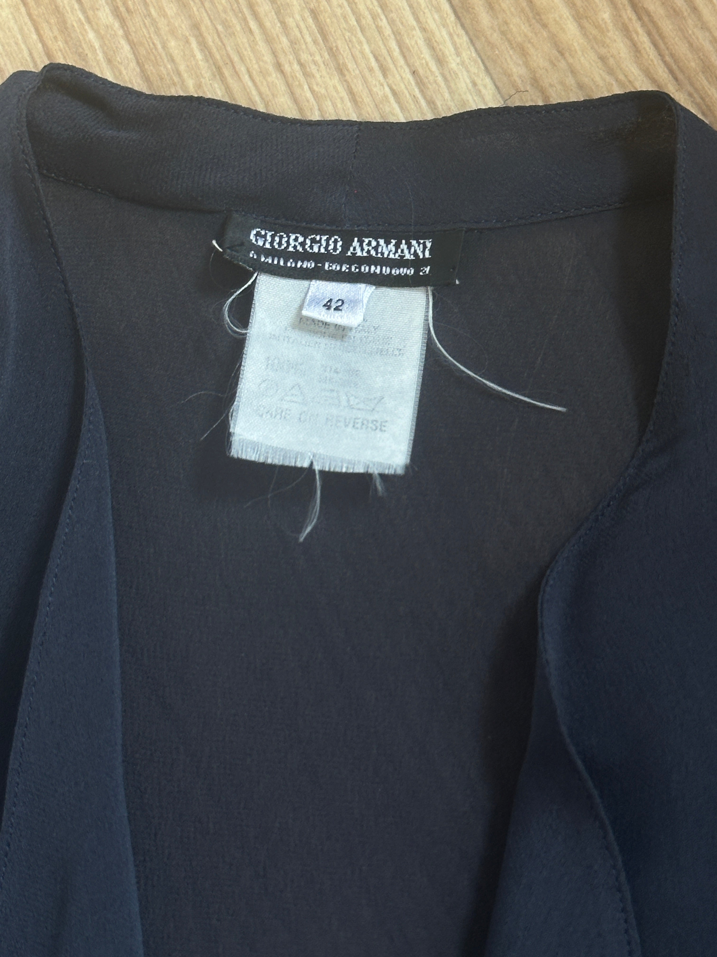 Giorgio Armani Blue Shirt