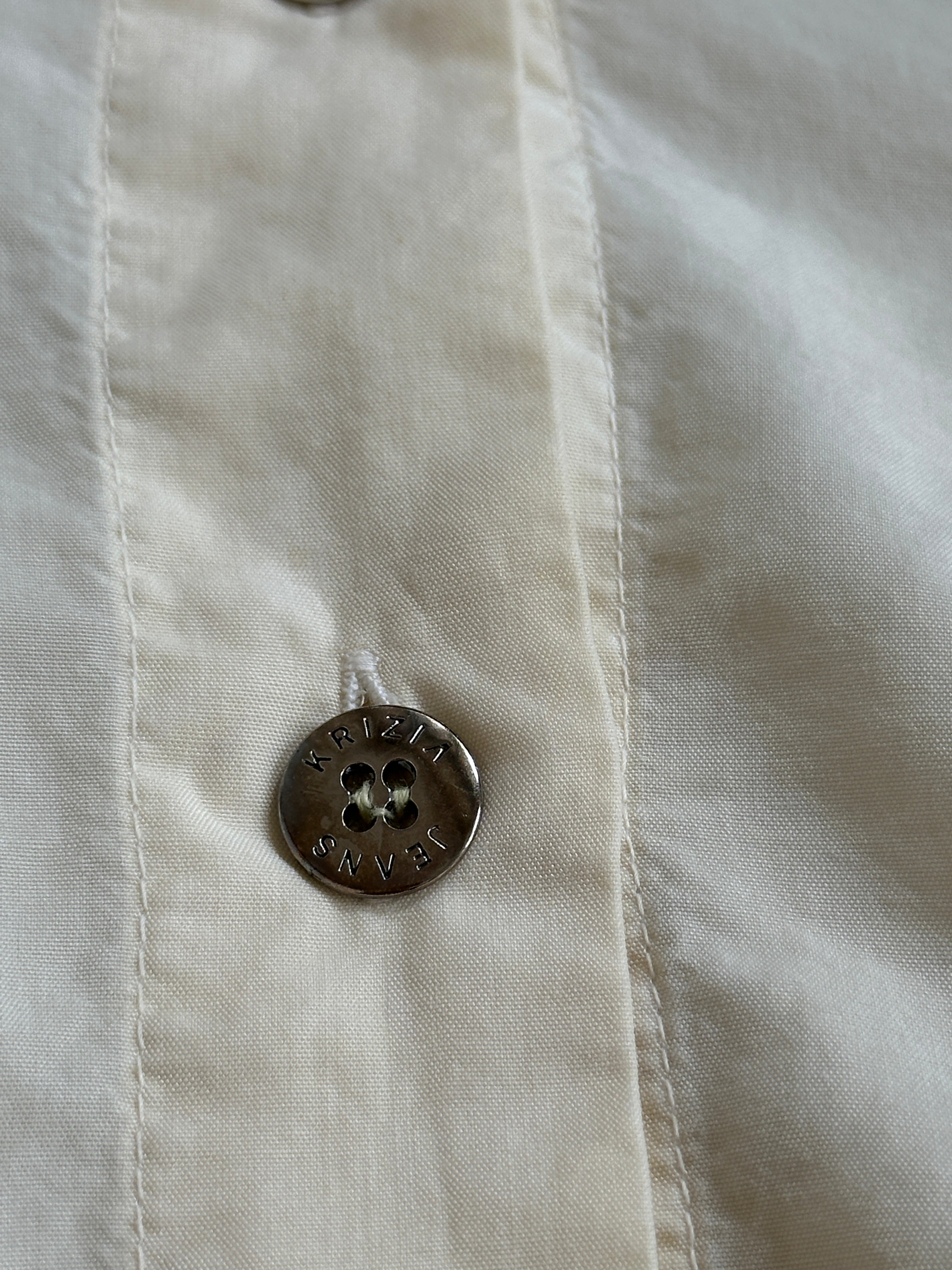 Krizia Cream Shirt