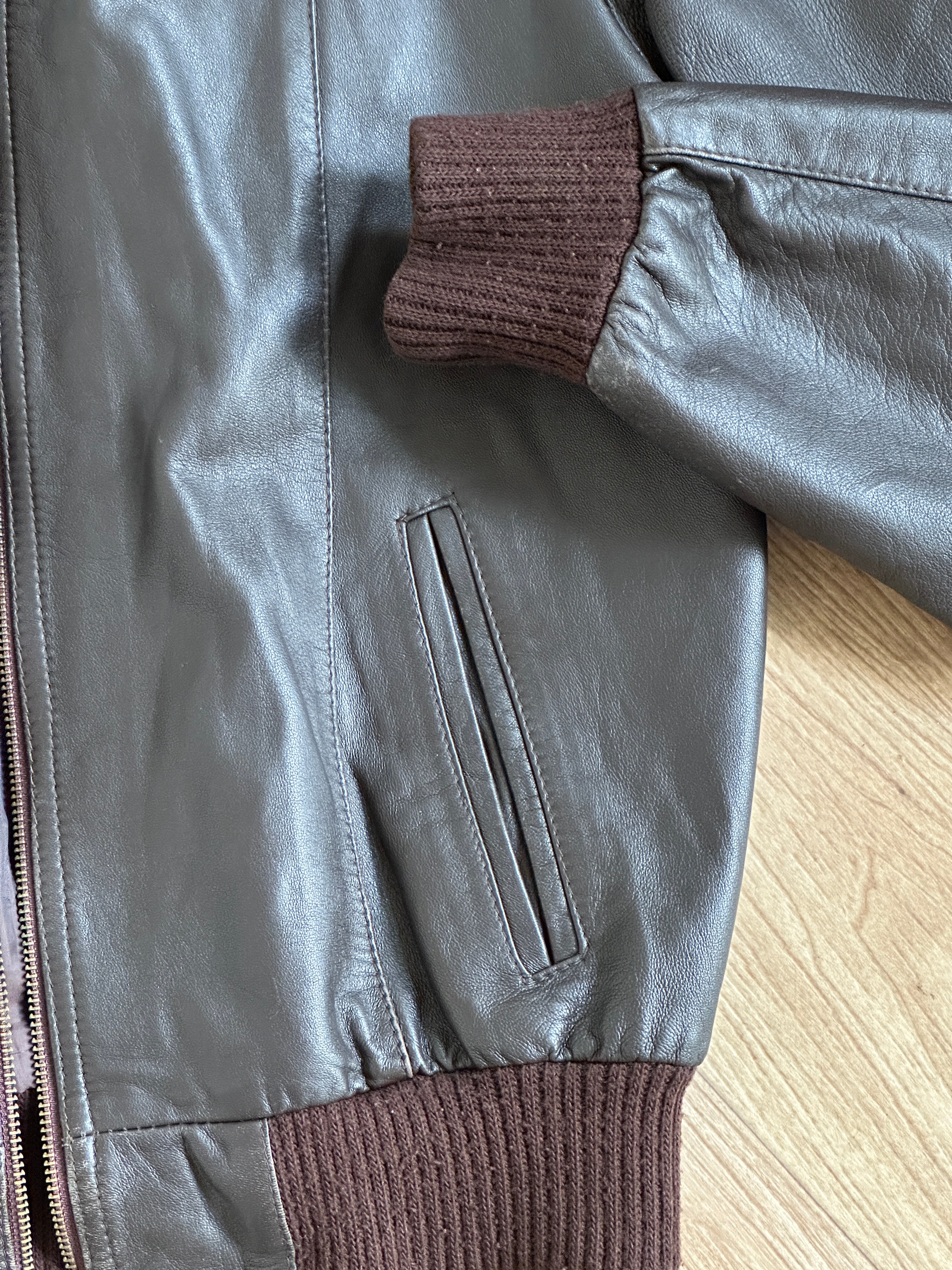 Bomber Leather Jacket