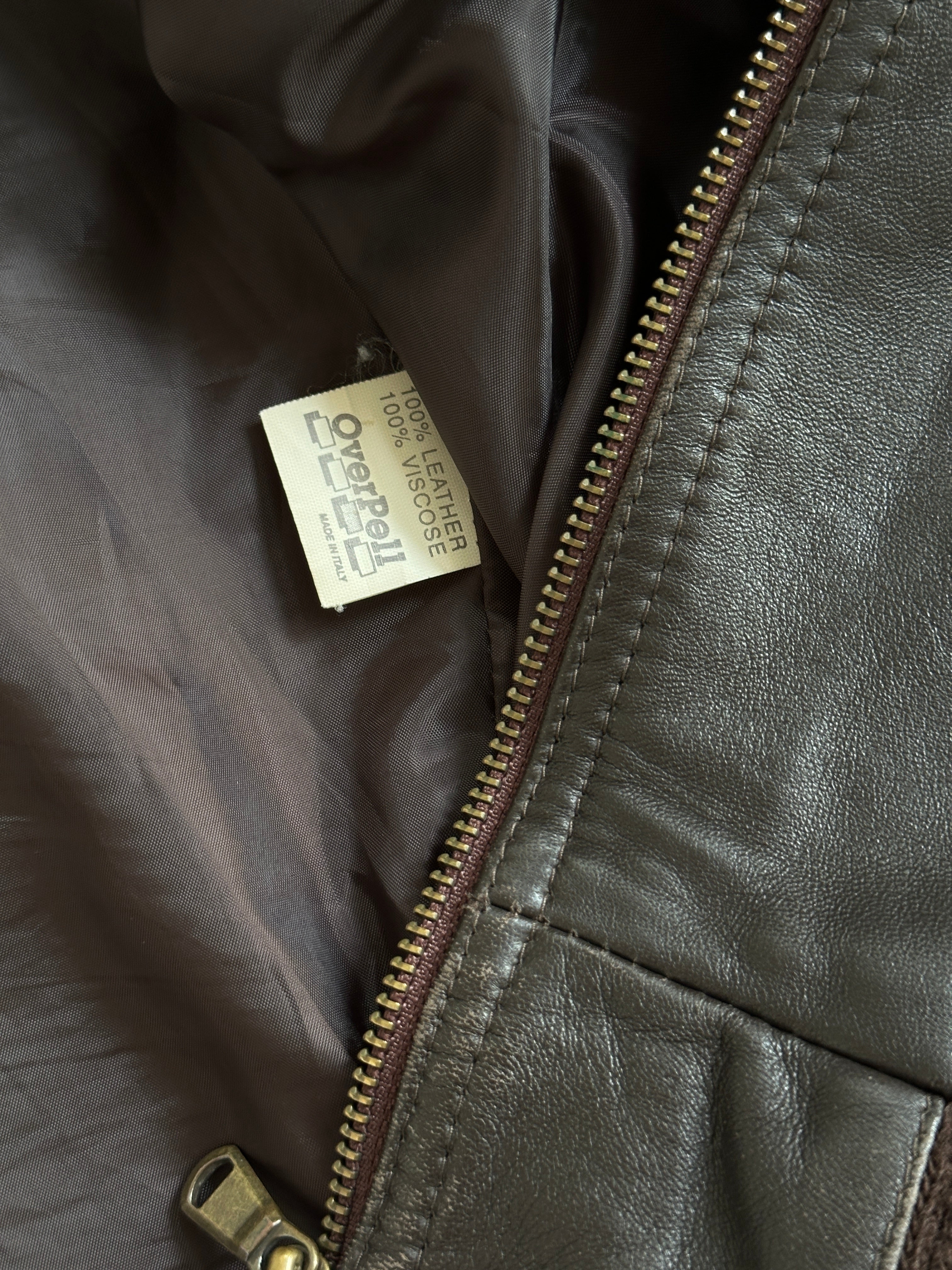 Bomber Leather Jacket