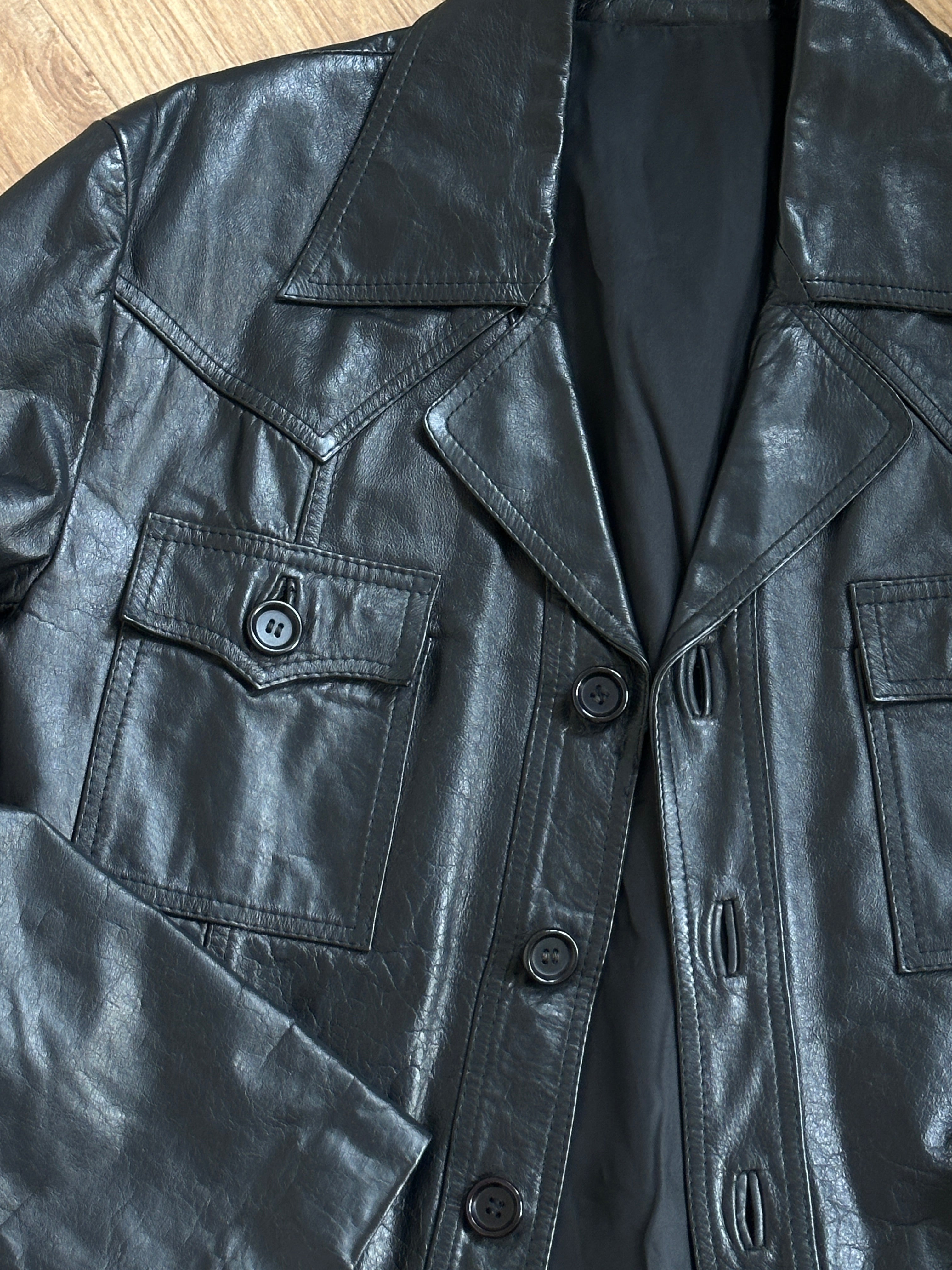Shirt Leather Jacket