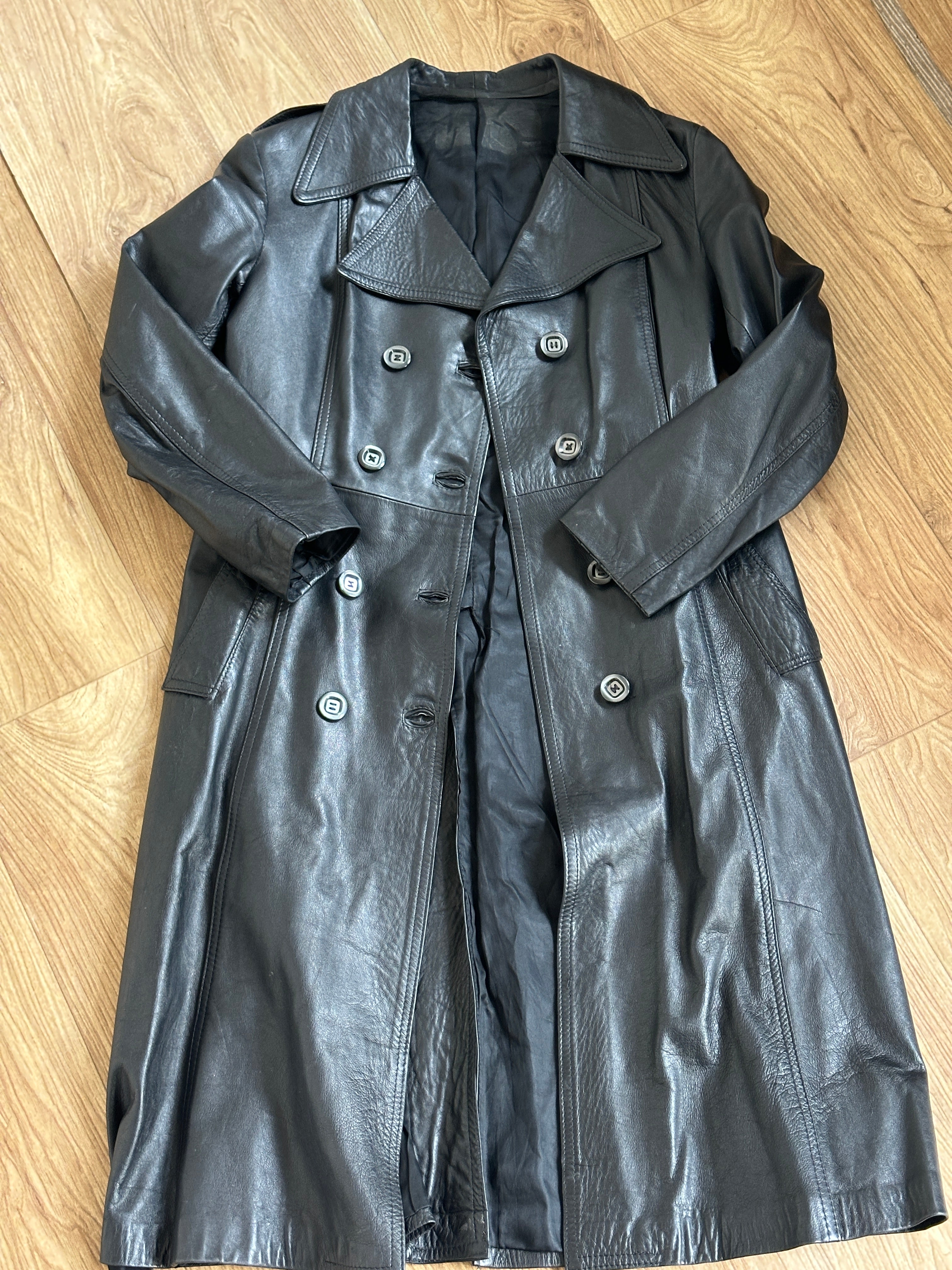 Morpheus Leather Trench
