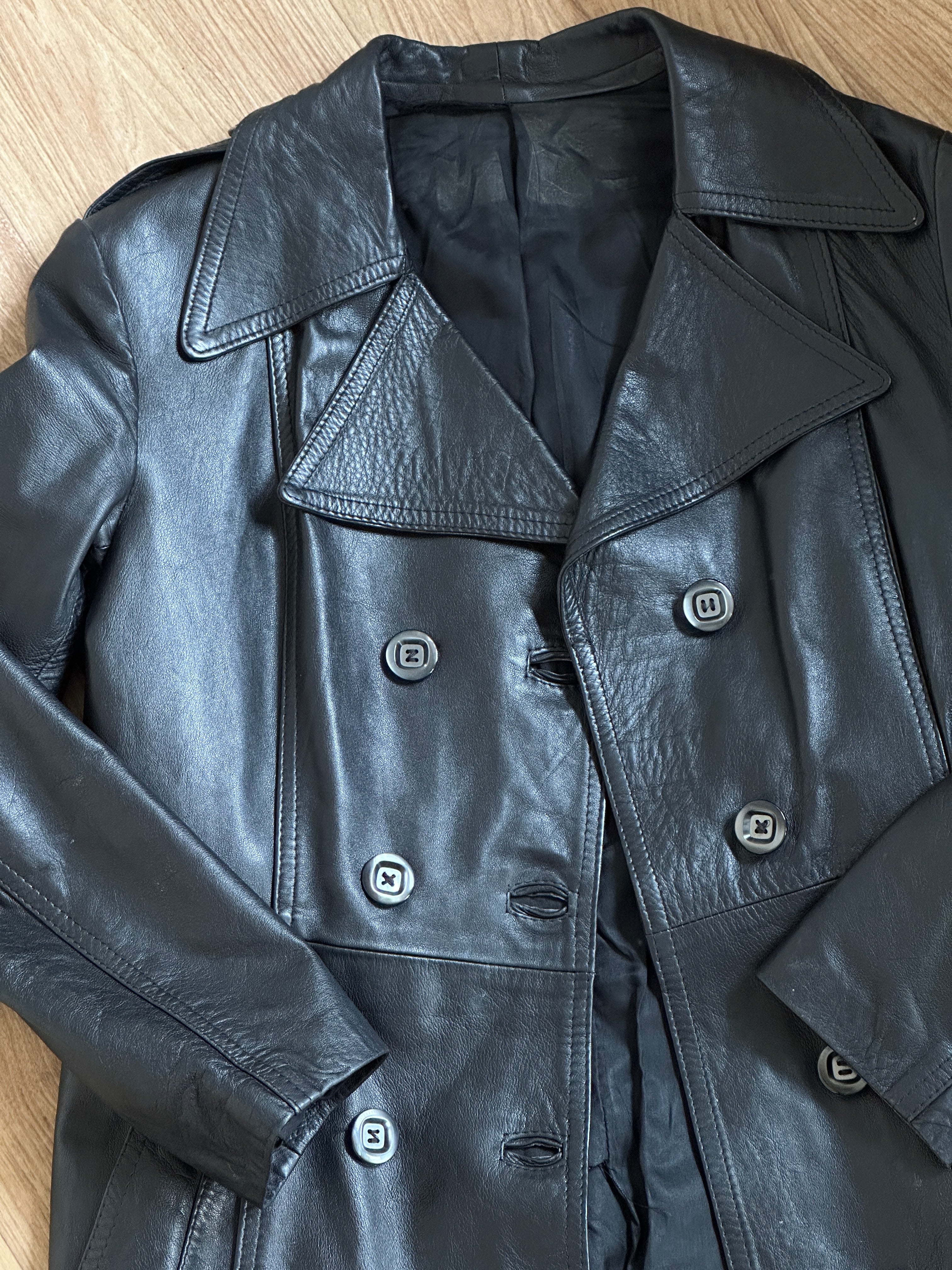 Morpheus Leather Trench