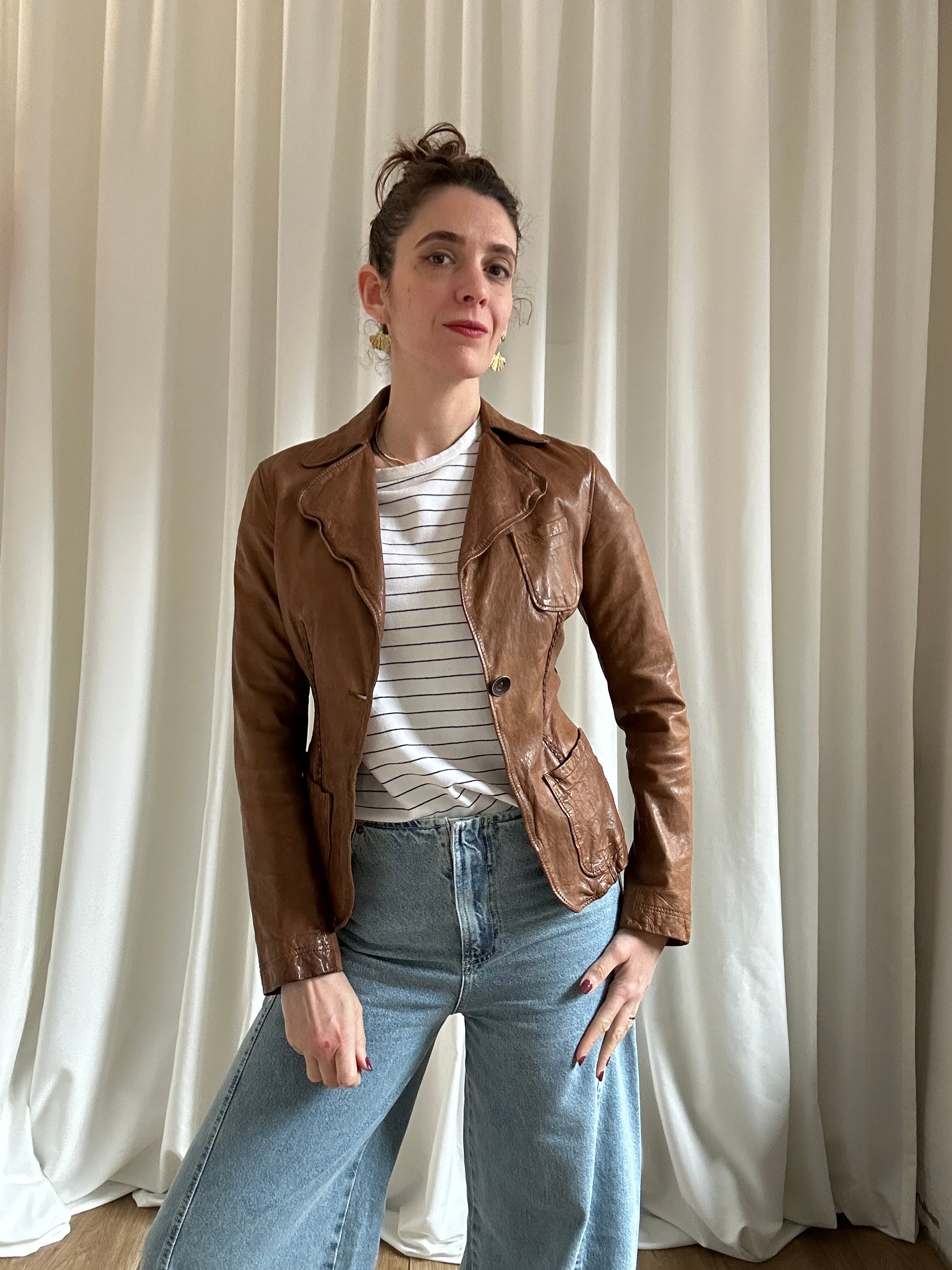 Gianfranco Ferrè Leather Jacket
