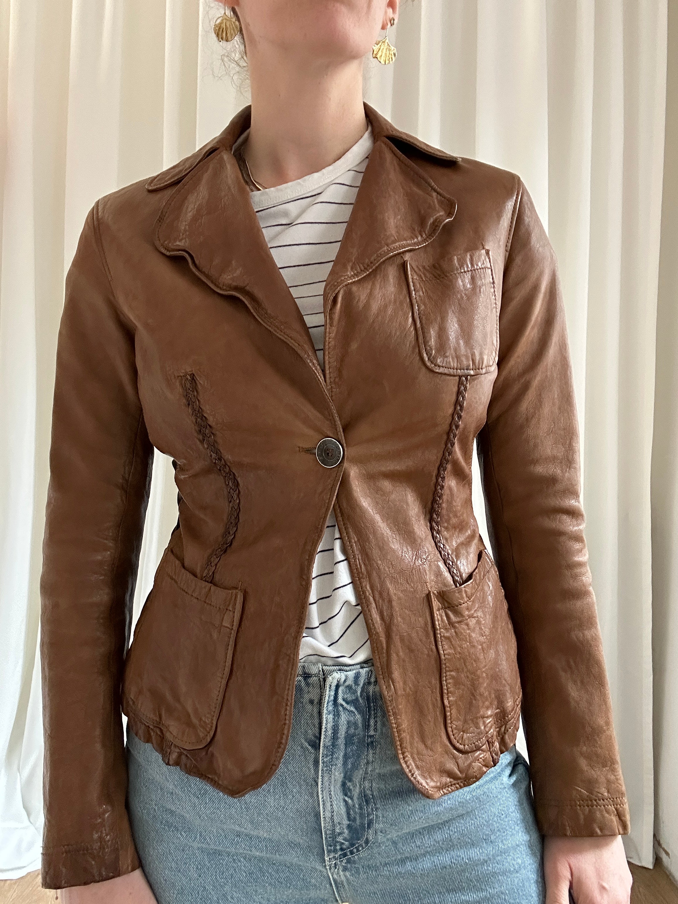 Gianfranco Ferrè Leather Jacket