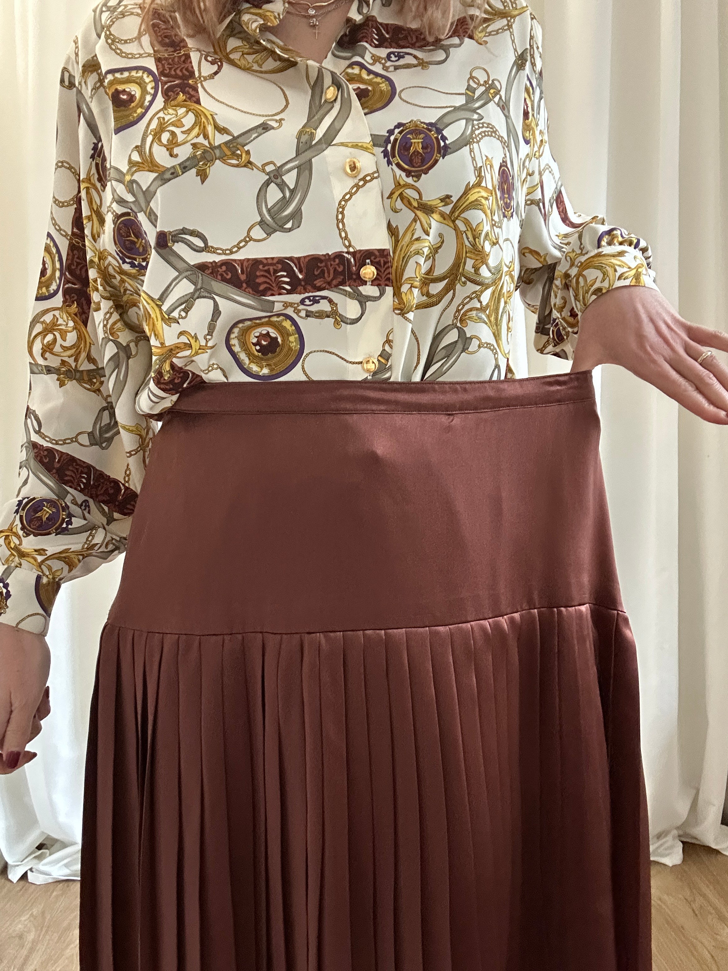 Gonnellone Piegolone Skirt