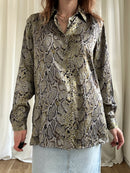 Snake silkShirt
